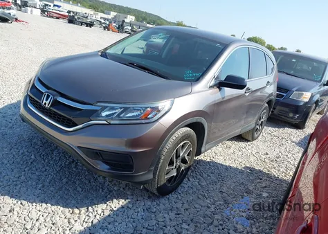 2016 Honda Cr-V Se из США, поврежденный, VIN 5J6RM4H42GL047477